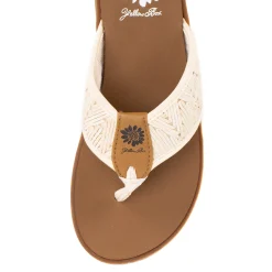 Women Yellow Box Flip Flops><noscript><img width=