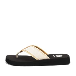 Women Yellow Box Flip Flops>Femina Flip Flop