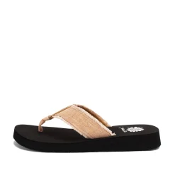 Women Yellow Box Flip Flops><noscript><img width=