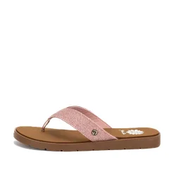 Women Yellow Box Flip Flops>Fen