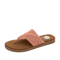 Women Yellow Box Flip Flops>Feria