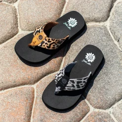 Women Yellow Box Flip Flops><noscript><img width=