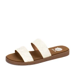 Women Yellow Box Sandals>Feylie