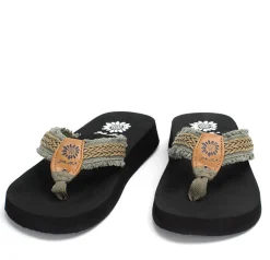 Women Yellow Box Flip Flops><noscript><img width=