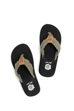 Women Yellow Box Flip Flops><noscript><img width=