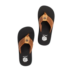 Women Yellow Box Flip Flops><noscript><img width=