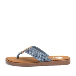 Women Yellow Box Flip Flops>Fida