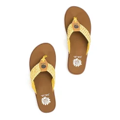 Women Yellow Box Flip Flops><noscript><img width=