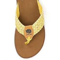 Women Yellow Box Flip Flops><noscript><img width=