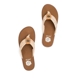 Women Yellow Box Flip Flops><noscript><img width=