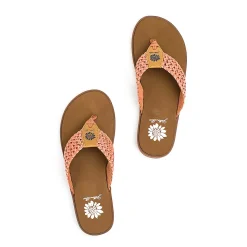 Women Yellow Box Flip Flops><noscript><img width=