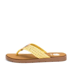 Women Yellow Box Flip Flops><noscript><img width=