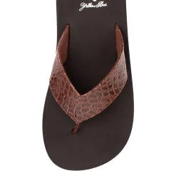 Women Yellow Box Flip Flops><noscript><img width=