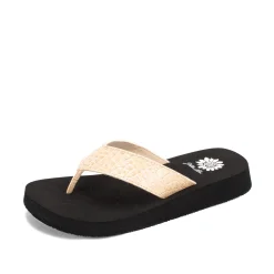 Women Yellow Box Flip Flops><noscript><img width=