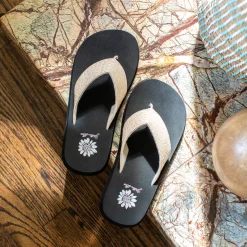 Women Yellow Box Flip Flops><noscript><img width=