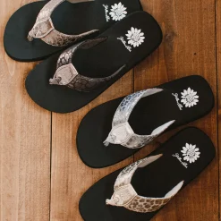 Women Yellow Box Flip Flops><noscript><img width=