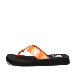 Women Yellow Box Flip Flops><noscript><img width=