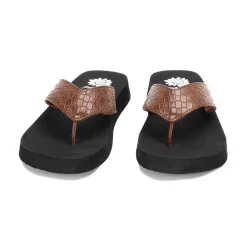 Women Yellow Box Flip Flops><noscript><img width=