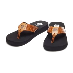 Women Yellow Box Flip Flops><noscript><img width=