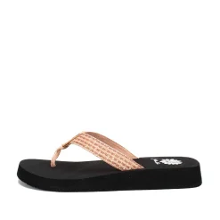 Women Yellow Box Flip Flops>Fleta