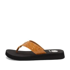 Women Yellow Box Flip Flops><noscript><img width=