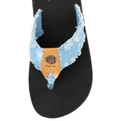 Women Yellow Box Flip Flops><noscript><img width=