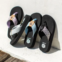 Women Yellow Box Flip Flops><noscript><img width=