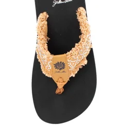 Women Yellow Box Flip Flops><noscript><img width=