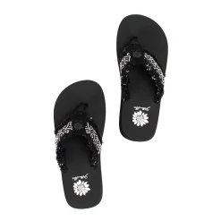 Women Yellow Box Flip Flops><noscript><img width=