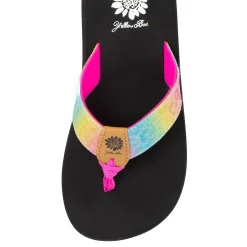 Women Yellow Box Flip Flops><noscript><img width=