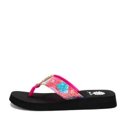 Women Yellow Box Flip Flops>Frazzle