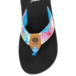 Women Yellow Box Flip Flops><noscript><img width=