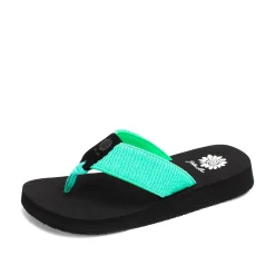 Women Yellow Box Flip Flops><noscript><img width=