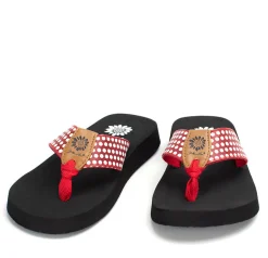 Women Yellow Box Flip Flops><noscript><img width=