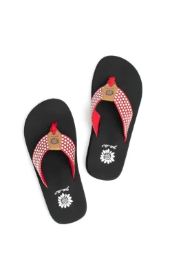 Women Yellow Box Flip Flops><noscript><img width=