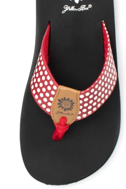 Women Yellow Box Flip Flops><noscript><img width=