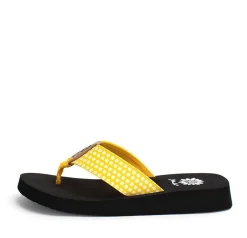 Women Yellow Box Flip Flops><noscript><img width=