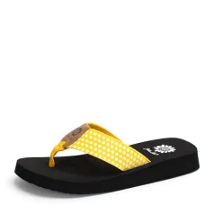 Women Yellow Box Flip Flops><noscript><img width=