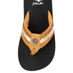 Women Yellow Box Flip Flops><noscript><img width=