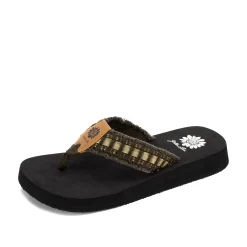 Women Yellow Box Flip Flops><noscript><img width=