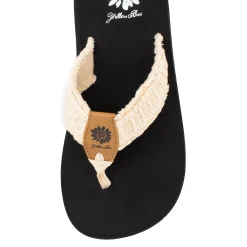 Women Yellow Box Flip Flops><noscript><img width=