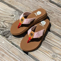 Women Yellow Box Flip Flops><noscript><img width=