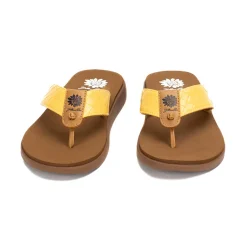 Women Yellow Box Sandals><noscript><img width=