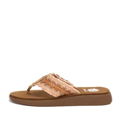 Women Yellow Box Flip Flops>Gardena