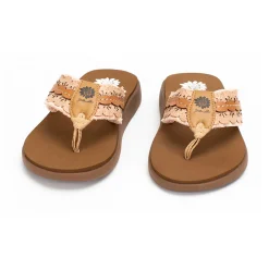 Women Yellow Box Flip Flops><noscript><img width=