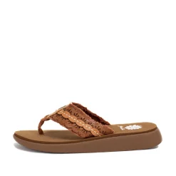 Women Yellow Box Flip Flops><noscript><img width=