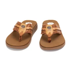 Women Yellow Box Flip Flops><noscript><img width=