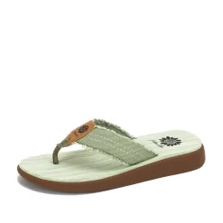 Women Yellow Box Flip Flops><noscript><img width=