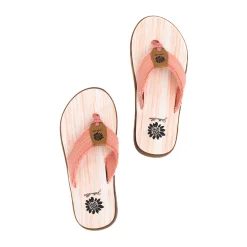 Women Yellow Box Flip Flops><noscript><img width=