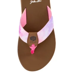 Women Yellow Box Flip Flops><noscript><img width=